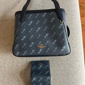 Coach HORSE AND CARRIAGE TOTE/HORSE AND CARRIAGE DOT print